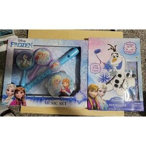 Frozen music toys and lace activity bundle
